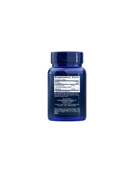 Super-Absorbable Ubiquinone CoQ10 with d-Limonene, 100 mg - 60 softgels | Life Extension