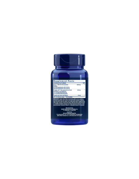 Super Omega-3 EPA/DHA with Sesame Lignans & Olive Extract - 120 enteric coated softgels | Life Extension