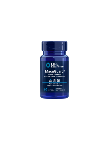 MacuGuard® Ocular Support with Astaxanthin - 60 softgels | Life Extension