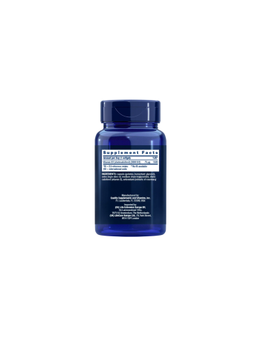 Vitamin D3 - 120 softgels | Life Extension