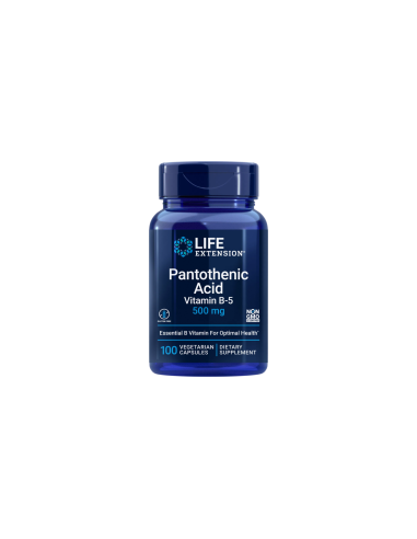 Pantothenic Acid (Vitamin B-5) - 100 vegetarian...
