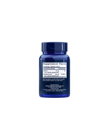 Pantothenic Acid (Vitamin B-5) - 100 vegetarian...
