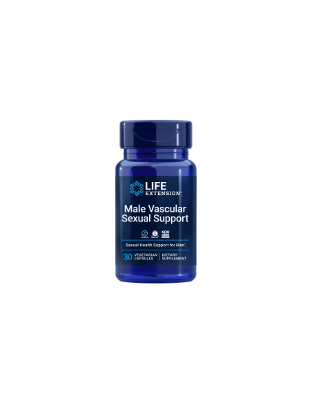 Male Vascular Sexual Support - 30 vegetarian capsules | Life Extension