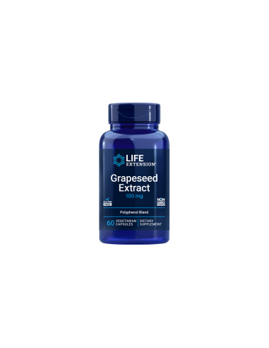 Grapeseed Extract, 100 mg - 60 capsules | Life...