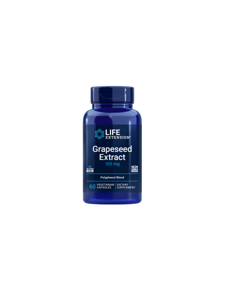 Grapeseed Extract, 100 mg - 60 capsules | Life Extension