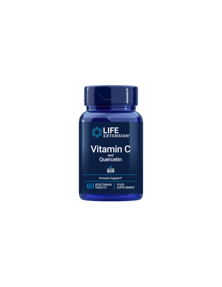 Vitamin C and Quercetin - 60 vegetarian tablets | Life Extension