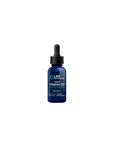Liquid Vitamin D3, Mint - 29,57 ml | Life...