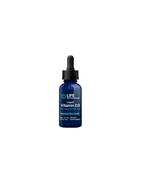 Liquid Vitamin D3 - 29,57 ml | Life Extension