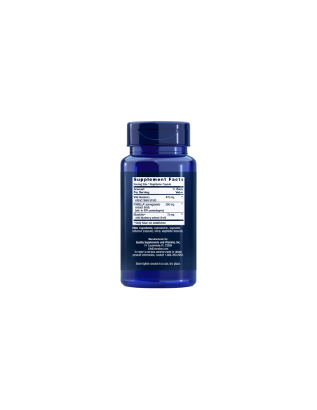 Blueberry Extract with Pomegranate - 60 vegetarian capsules | Life Extension