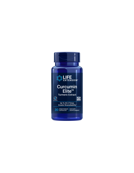 Curcumin Elite™ Turmeric Extract - 30 vegetarian capsules | Life Extension