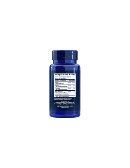 Black Elderberry + Vitamin C - 60 vegetarian capsules | Life Extension