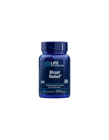 Bloat Relief - 60 softgels | Life Extension