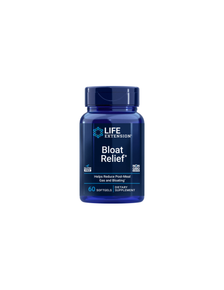 Bloat Relief - 60 softgels | Life Extension