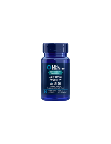 FLORASSIST® Daily Bowel Regularity - 30 vegetarian capsules | Life Extension