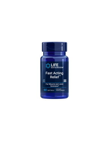 Fast Acting Relief - 60 softgels | Life Extension