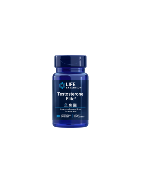 Testosterone Elite - 30 vegetarian capsules | Life Extension