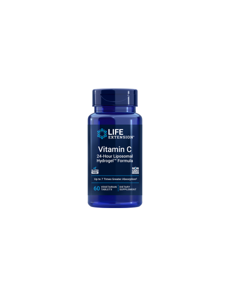Vitamin C 24-Hour Liposomal Hydrogel™ Formula - 60 vegetarian tablets | Life Extension