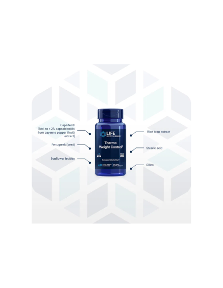 Thermo Weight Control, 60 vegetarian capsules | Life Extension