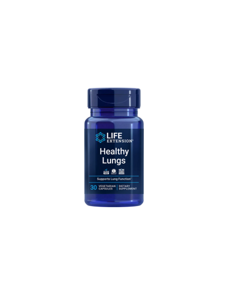 Healthy Lungs - 30 vegetarian capsules | Life Extension