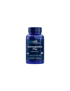Ashwagandha Plus Calm & Focus - 60 capsules | Life Extension