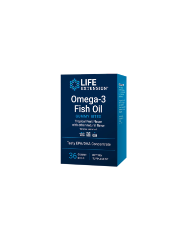 Omega-3 Fish Oil Gummy Bites - 36 Gummies |...