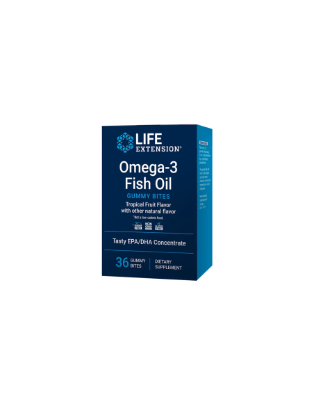 Omega-3 Fish Oil Gummy Bites - 36 Gummies | Life Extension