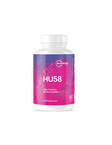 HU58 High Potency Bacillus Subtilis - 60 capsules