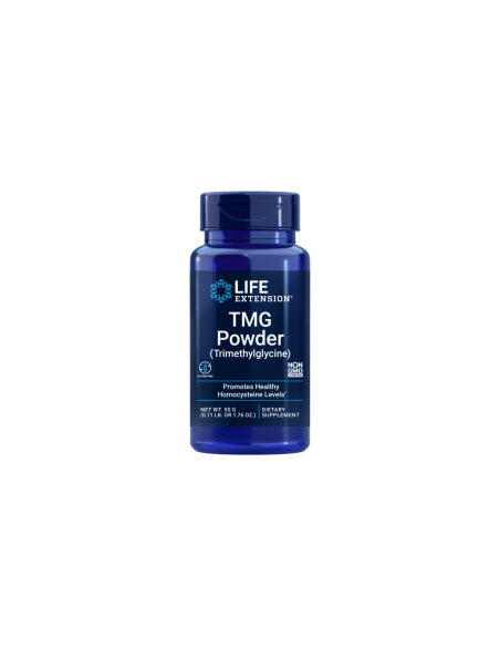 TMG Powder - 50 grams - Life Extension - front image