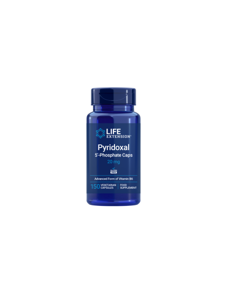 Pyridoxal 5'-Phosphate Caps, EU - 150 vegetarian capsules | Life Extension