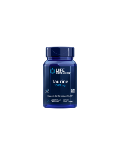 Taurine - 90 vegetarian capsules | Life Extension