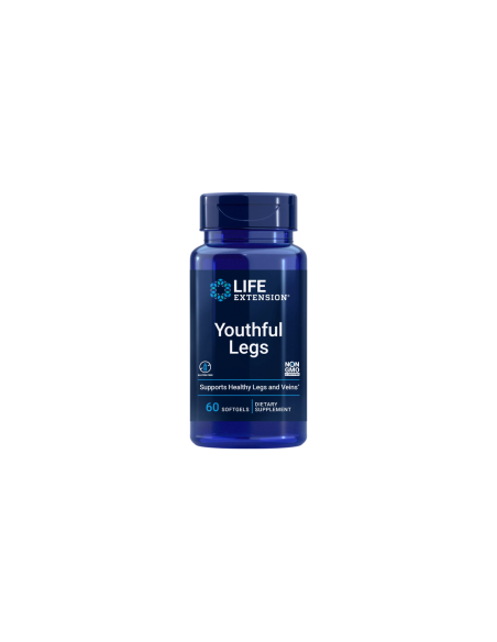 Youthful Legs - 60 softgels - Life Extension - front image