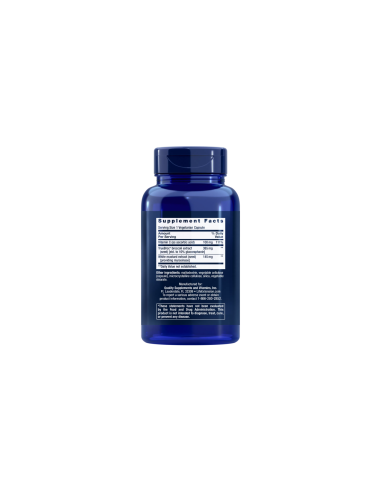 Optimized Broccoli with Myrosinase - 30 vegetarian capsules - Life Extension - back label