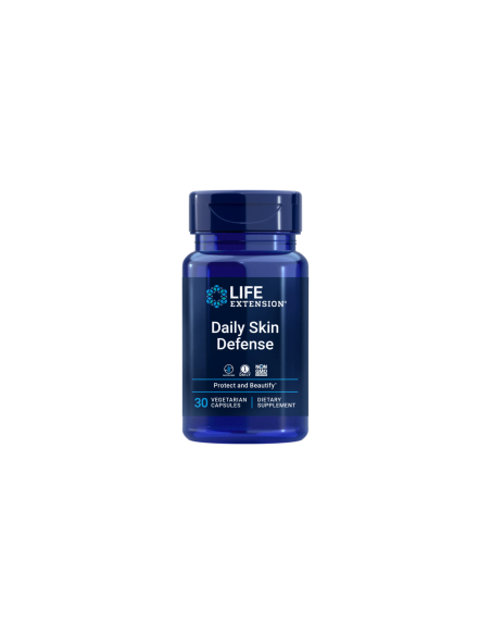 Daily Skin Defense - 30 vegetarian capsules - Life Extension - front image