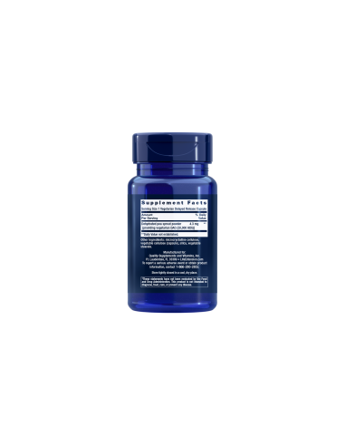 Food Sensitivity Relief with Diamine Oxidase - 60 vegetarian capsules - Life Extension - back label