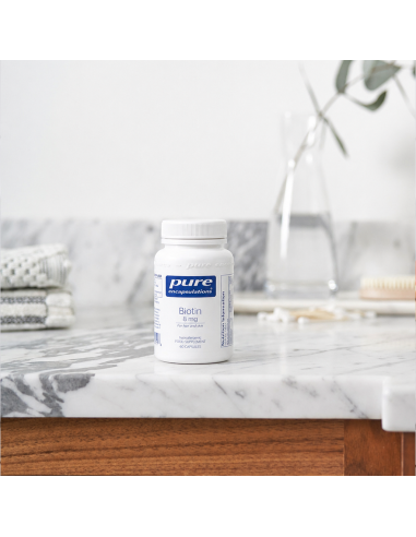 Biotin 8 mg – 60 Kapseln – Produktabbildung 3 – Pure Encapsulations