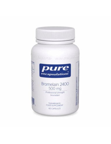 Bromelain 2400 500mg - 60 Capsules – product image 1 – Pure Encapsulations