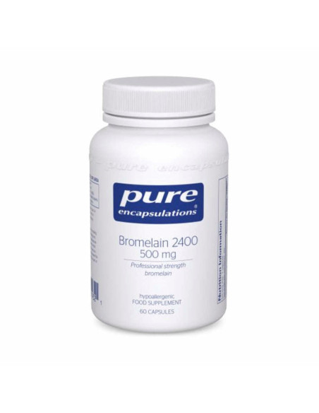 Bromelain 2400 500mg - 60 Capsules – product image 1 – Pure Encapsulations