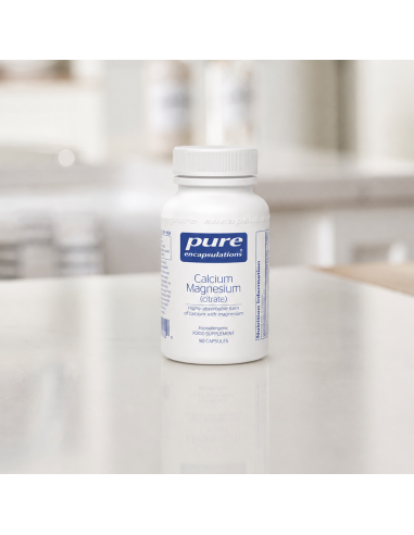 Calcium Magnesium (citrate) - 90 Capsules – product image 3 – Pure Encapsulations