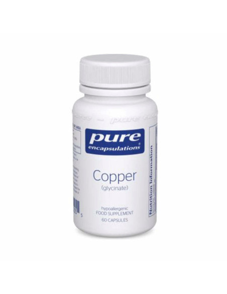 Glicinato di rame – 60 capsule | Pure Encapsulations