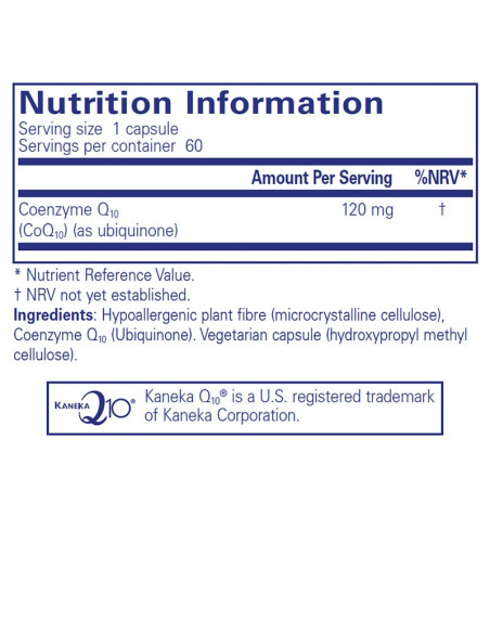 CoQ10 120 mg – 60 capsules | Pure Encapsulations