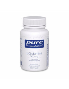 L-Glutamine 500mg - 90 Capsules – product image 1 – Pure Encapsulations