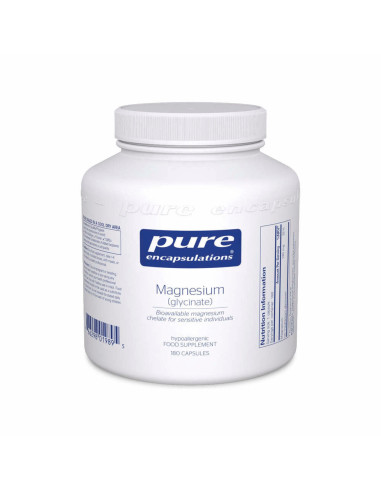Magnesium Glycinate - 180 Capsules – product image 1 – Pure Encapsulations