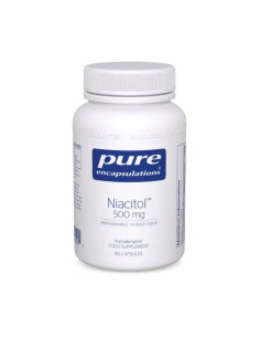 Niacitol 500mg - 60 Capsules – product image 1 – Pure Encapsulations