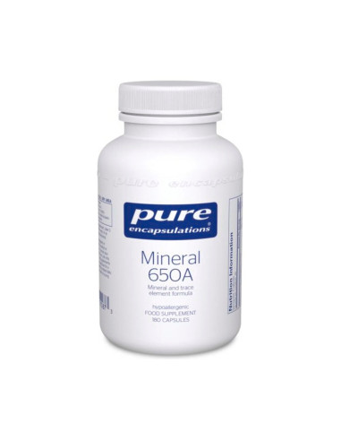 Mineral 650A - 180 Capsules | Pure Encapsulations