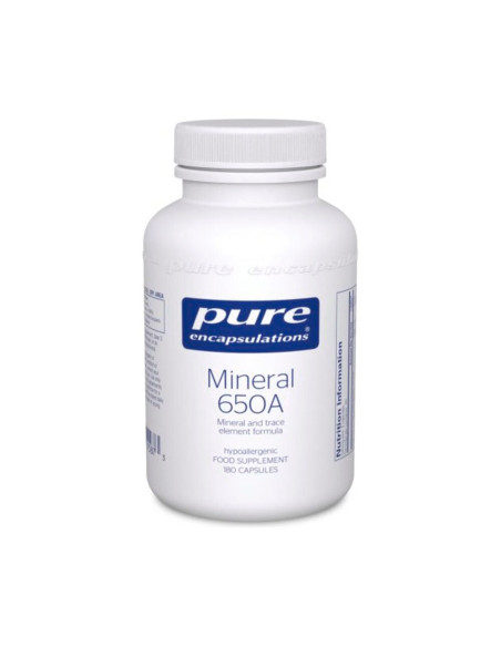Mineral 650A - 180 Capsules – product image 1 – Pure Encapsulations