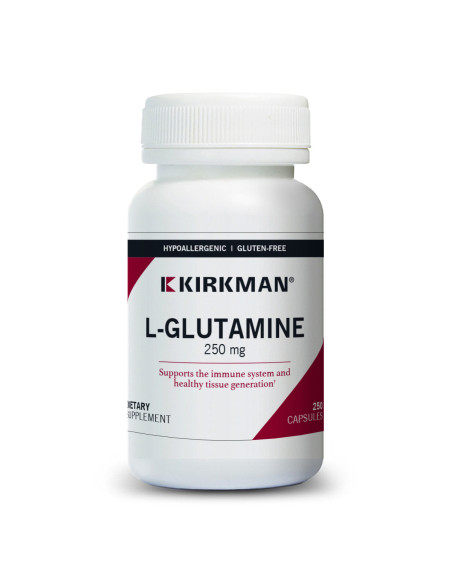 L-glutamine 250 mg – 250 capsules | Kirkman Labs