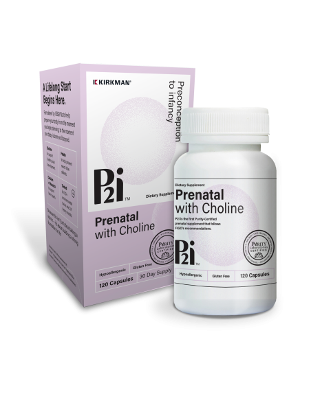 P2i Prenatal Multivitamin & Multimineral - 120 Capsules – official product image 1