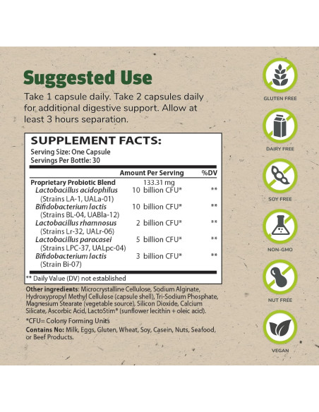 Theralac – 30 Capsules | Master Supplements