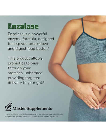 Enzalase – 50 Capsules | Master Supplements