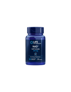 Life Extension NAD+ Cell Formula 300 mg - 30 vegetarian capsules, front view